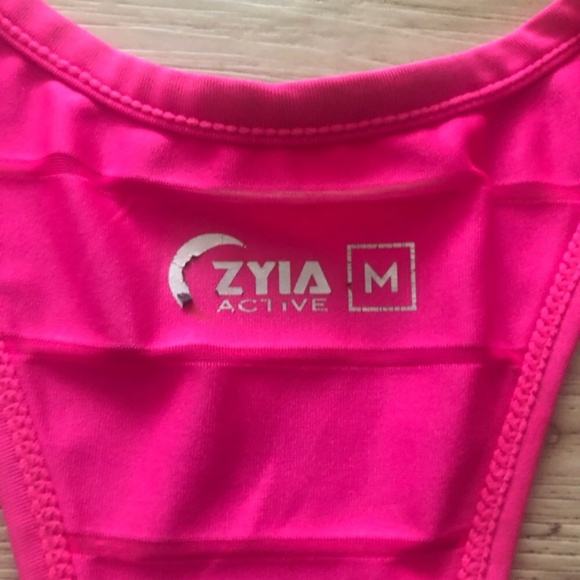 ZYIA Women's Vibrant Pink Tank Top - Picture 5 of 9